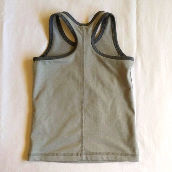 joe fresh active gray racer back activewear sporty tank top 3T toddler girls - Picture 6 of 6